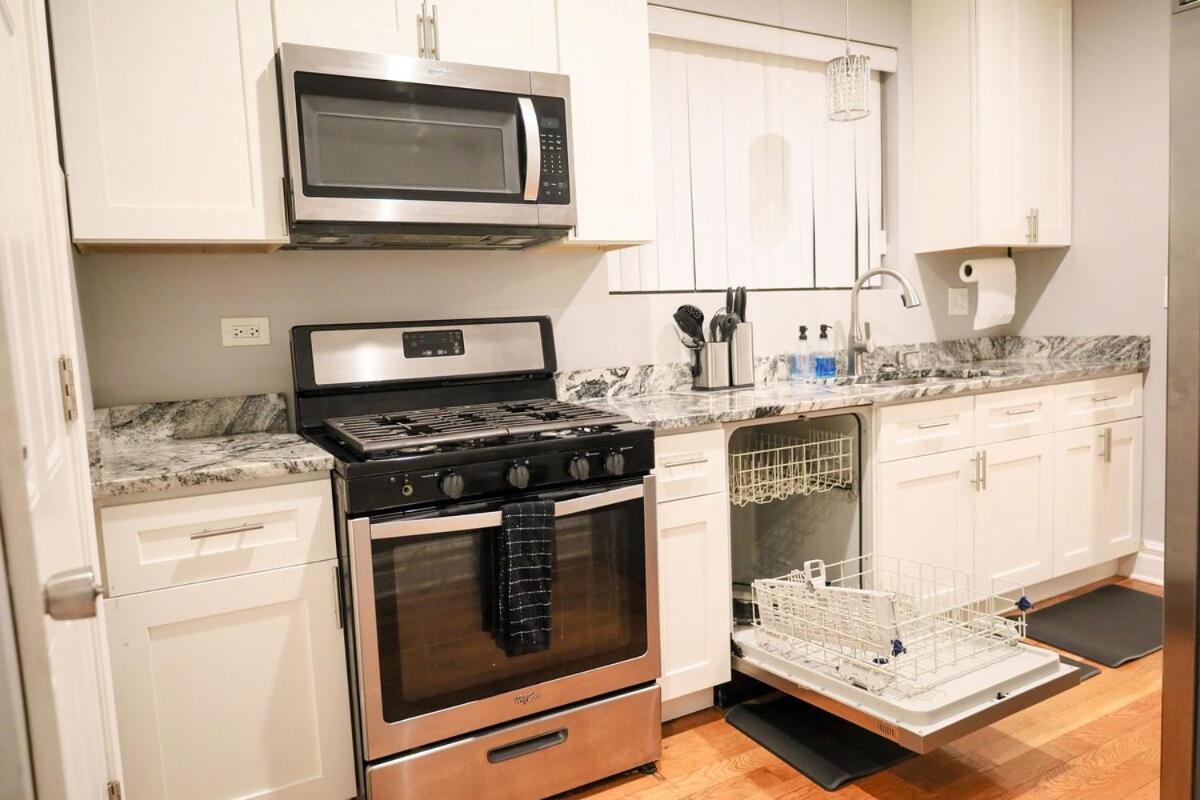 Apartamento Gorgeous 4Bdr In Chicago,15Mins From Dwtn Exterior foto