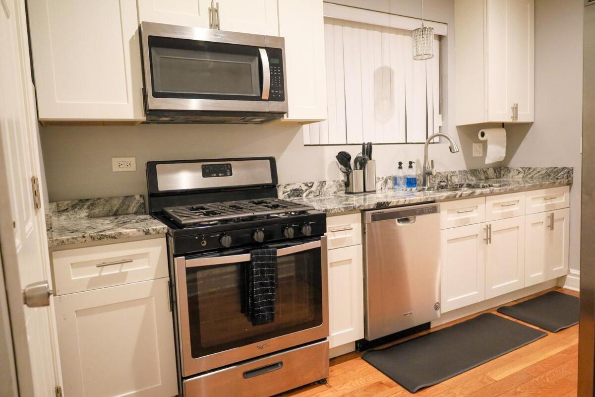 Apartamento Gorgeous 4Bdr In Chicago,15Mins From Dwtn Exterior foto